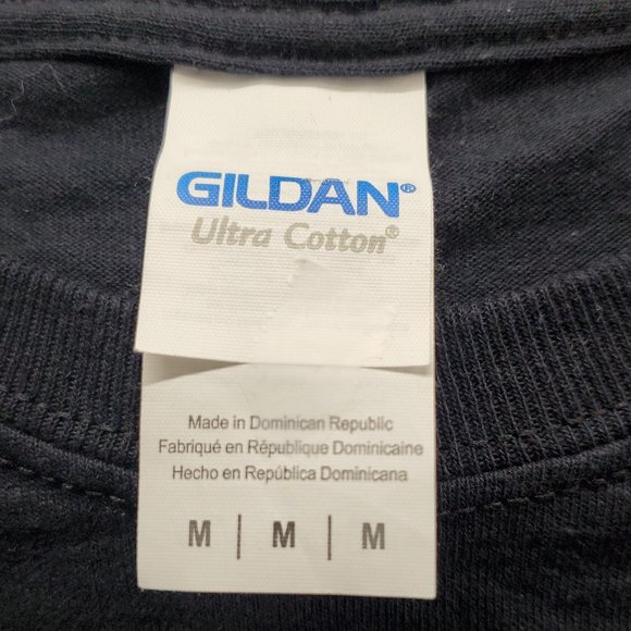 Kiss Faces Of The Band Men's Medium Black Rock T-Shirt Gilden Tag - Picture 2 of 3